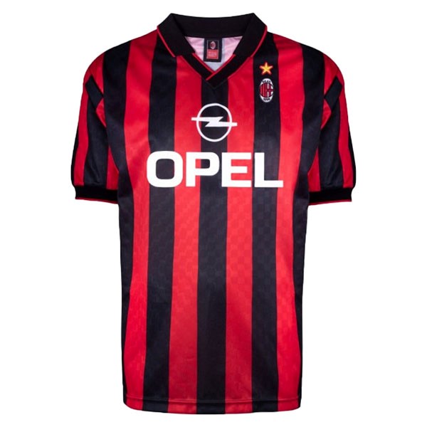Tailandia Camiseta AC Milan 1ª Retro 1995 1996